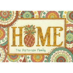 Dimensions Pineapple Home Cross Stitch Kit