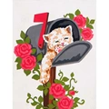 Image of Grafitec Kitty Box Tapestry Canvas