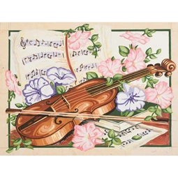 Grafitec Springtime Concerto Tapestry Canvas