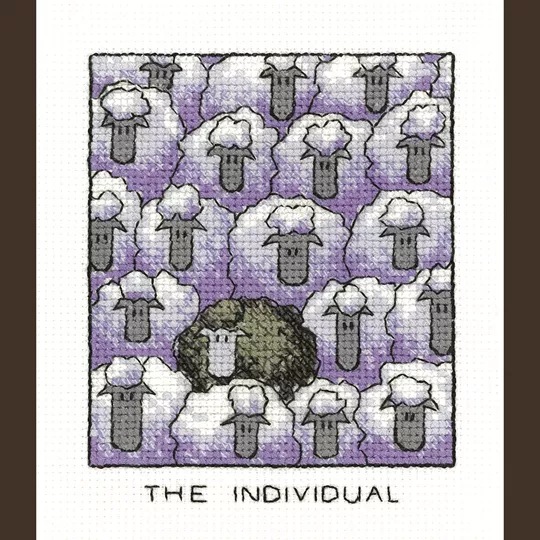 Image 1 of Heritage The Individual Cross Stitch Kit