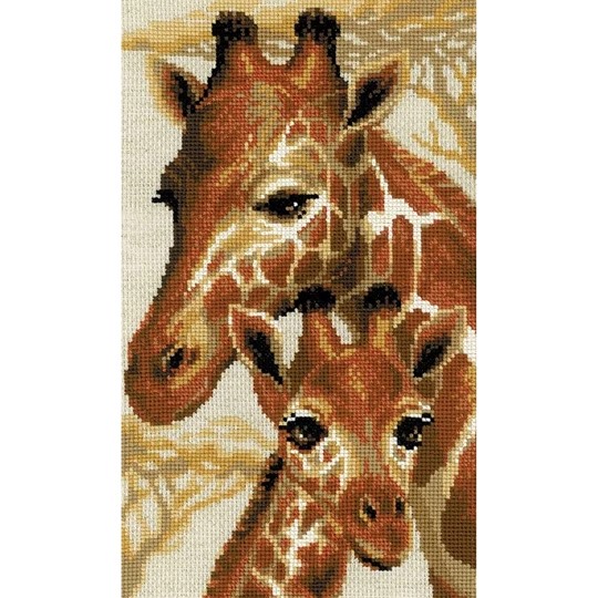 Image 1 of RIOLIS Giraffes Cross Stitch Kit