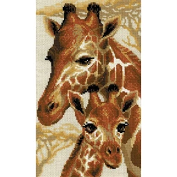 RIOLIS Giraffes Cross Stitch Kit