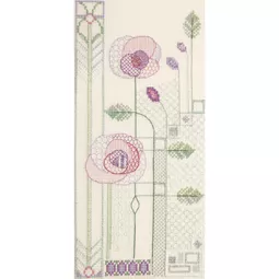 Derwentwater Designs Evening Rose Cross Stitch Kit