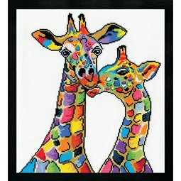 Design Works Crafts Giraffes Cross Stitch Kit