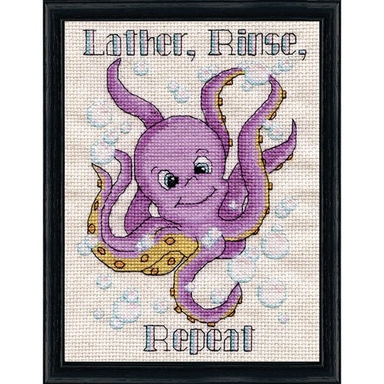 Image 1 of Design Works Crafts Octopus Cross Stitch Kit