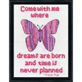 Image of Design Works Crafts Dreams Butterfly Cross Stitch Kit