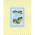 Image of Design Works Crafts Bird Family Birth Sampler Cross Stitch Kit