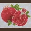Image of Needleart World Good Fortune Pomegranates Diamond Dotz Craft Kit