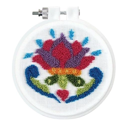 Design Works Crafts Flower Punch Needle Kit