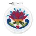 Image of Design Works Crafts Flower Punch Needle Kit