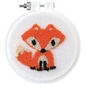 Image of Design Works Crafts Fox Punch Needle Kit