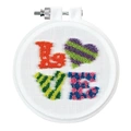 Image of Design Works Crafts Love Punch Needle Kit
