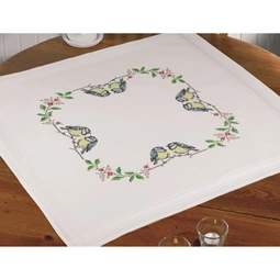 Permin Birds Tablecloth Cross Stitch Kit