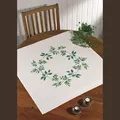 Image of Permin Leaf Tablecloth Cross Stitch Kit