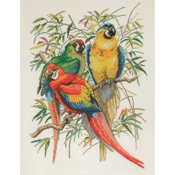 Eva Rosenstand Parrots Cross Stitch Kit