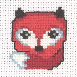 Permin Little Fox Cross Stitch Kit