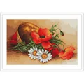 Image of Luca-S Wild Flowers - Petit Point Tapestry Kit