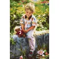 Image of Luca-S Best of Friends - Petit Point Tapestry Kit