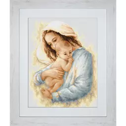 Luca-S Mother and Baby - Petit Point Tapestry Kit