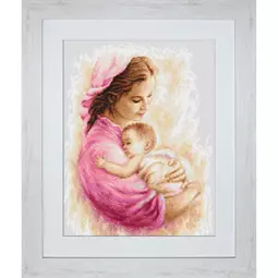 Luca-S Mother with Child - Petit Point Tapestry Kit