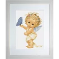Image of Luca-S Butterfly Angel - Petit Point Tapestry Kit