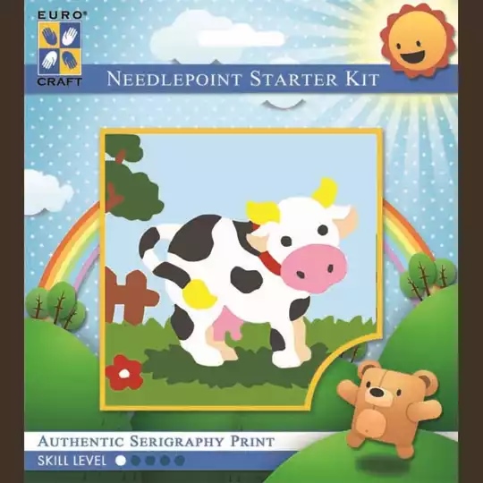 Image 1 of Grafitec Molly Moo Cow Tapestry Kit