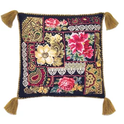 RIOLIS Flower Arrangement Pillow Cross Stitch Kit