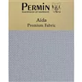 Image of Permin 16 Count Aida - Touch of Grey Fabric