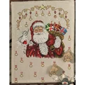 Image of Permin Traditional Santa Claus Advent Christmas Cross Stitch Kit