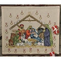Image of Permin Nativity Advent Christmas Cross Stitch Kit