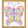 Image of Design Works Crafts Butterfly Embroidery Kit