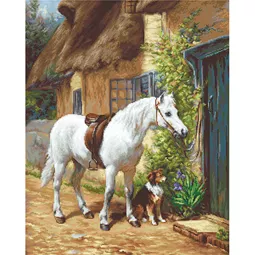 Luca-S By the Cottage Petit Point Tapestry Kit