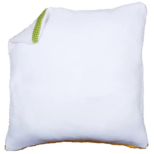Image 1 of Vervaco Cushion Back No Zipper - White