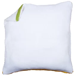 Cushion Back No Zipper - White