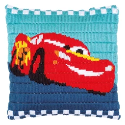 Vervaco Disney Cars Cushion Long Stitch Kit