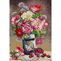 Image of Merejka Cupid's Flowers Cross Stitch Kit