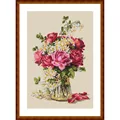 Image of Merejka Roses Cross Stitch Kit