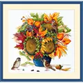 Image of Merejka Sunflowers Cross Stitch Kit