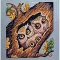 Image of Merejka Owls Cross Stitch Kit