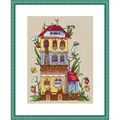 Image of Merejka Summer House Cross Stitch Kit