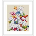 Image of Merejka Christmas Bears Cross Stitch Kit