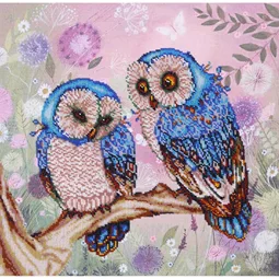 VDV Fabulous Owls Embroidery Kit