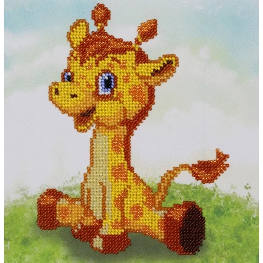 Image 1 of VDV Giraffe Embroidery Kit