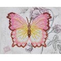 Image of VDV Butterfly Pink Embroidery Kit