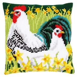 Chickens Cushion