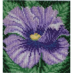 VDV Blue Poppy Embroidery Kit