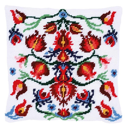 Image 1 of Vervaco Folklore Cushion IV Tapestry Kit