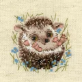 Image of RIOLIS Little Hedgehog Cross Stitch Kit
