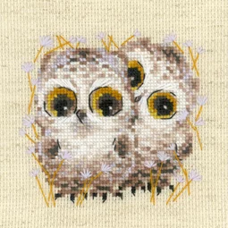 RIOLIS Little Owls Cross Stitch Kit