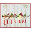 Image of Dimensions Winter Gathering Christmas Cross Stitch Kit